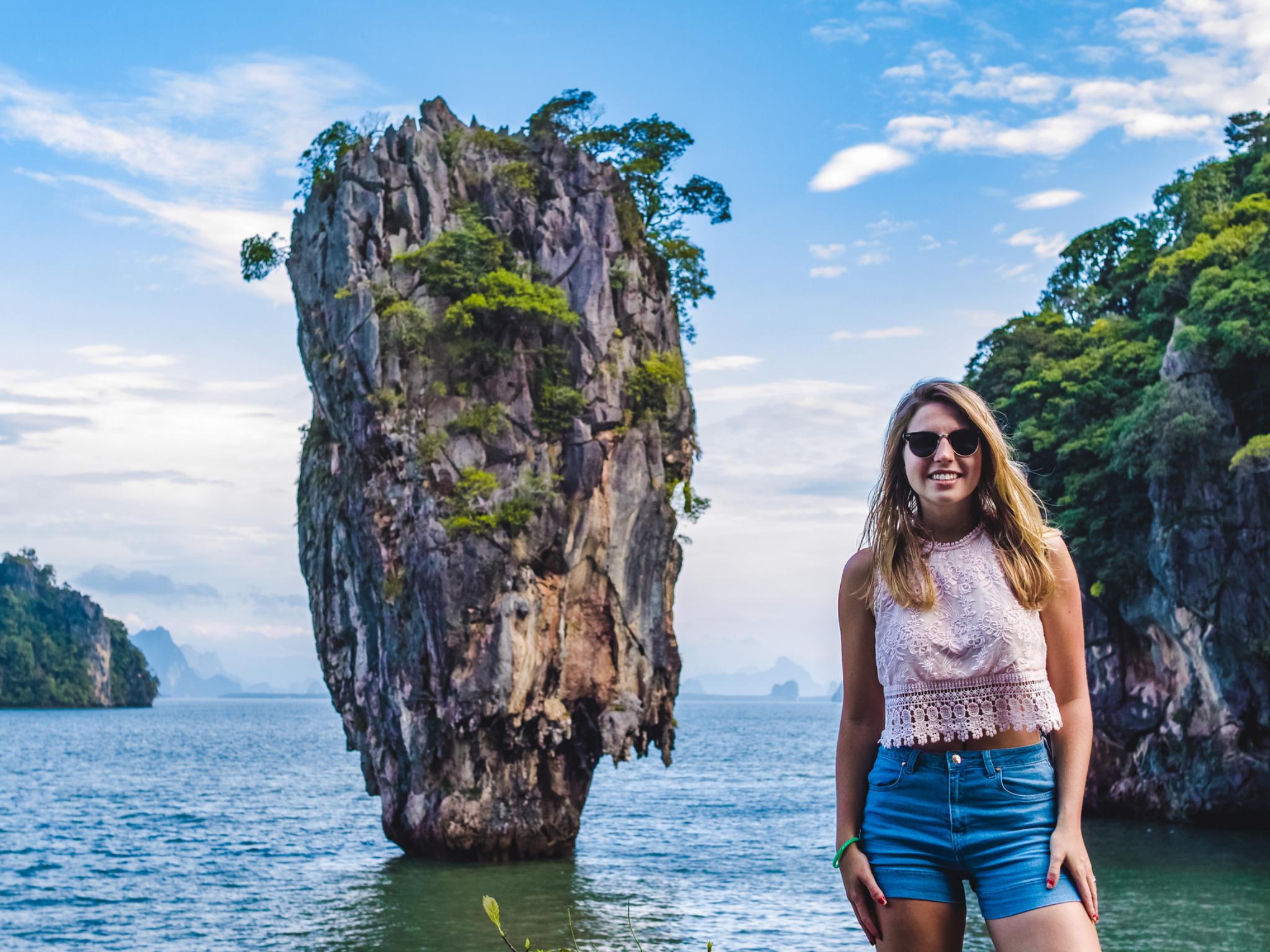 James Bond Island and Phang Nga Bay by Traditional Longtail