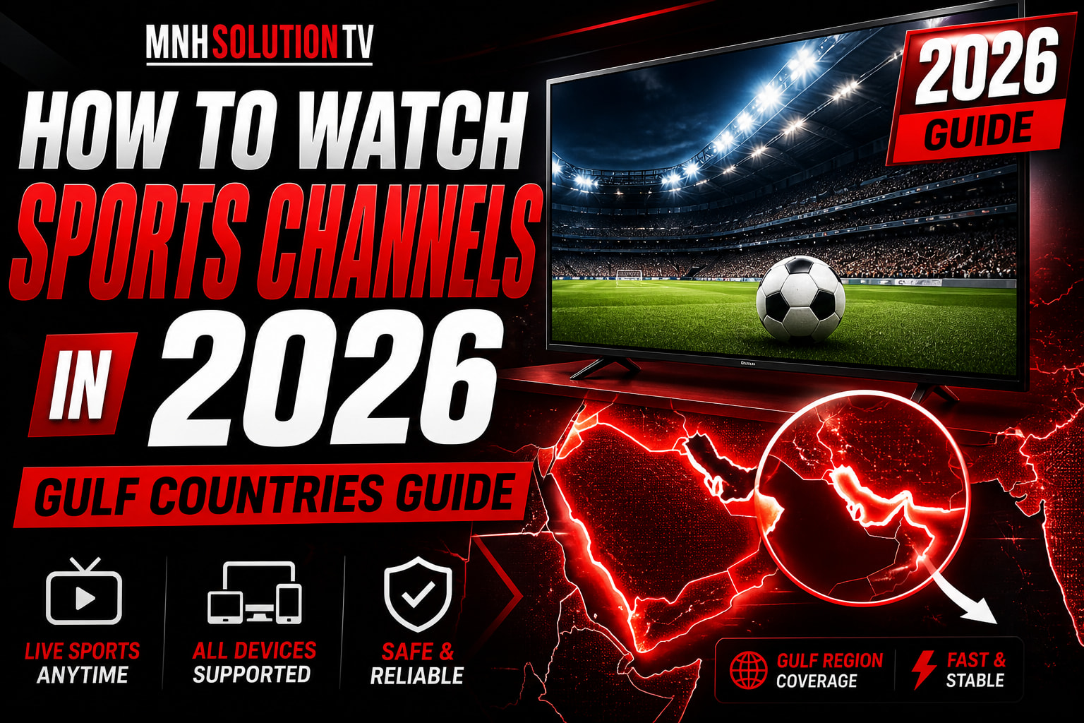 watch beIN Sports on IPTV 2026 Gulf countries Saudi Arabia UAE Qatar live football streaming