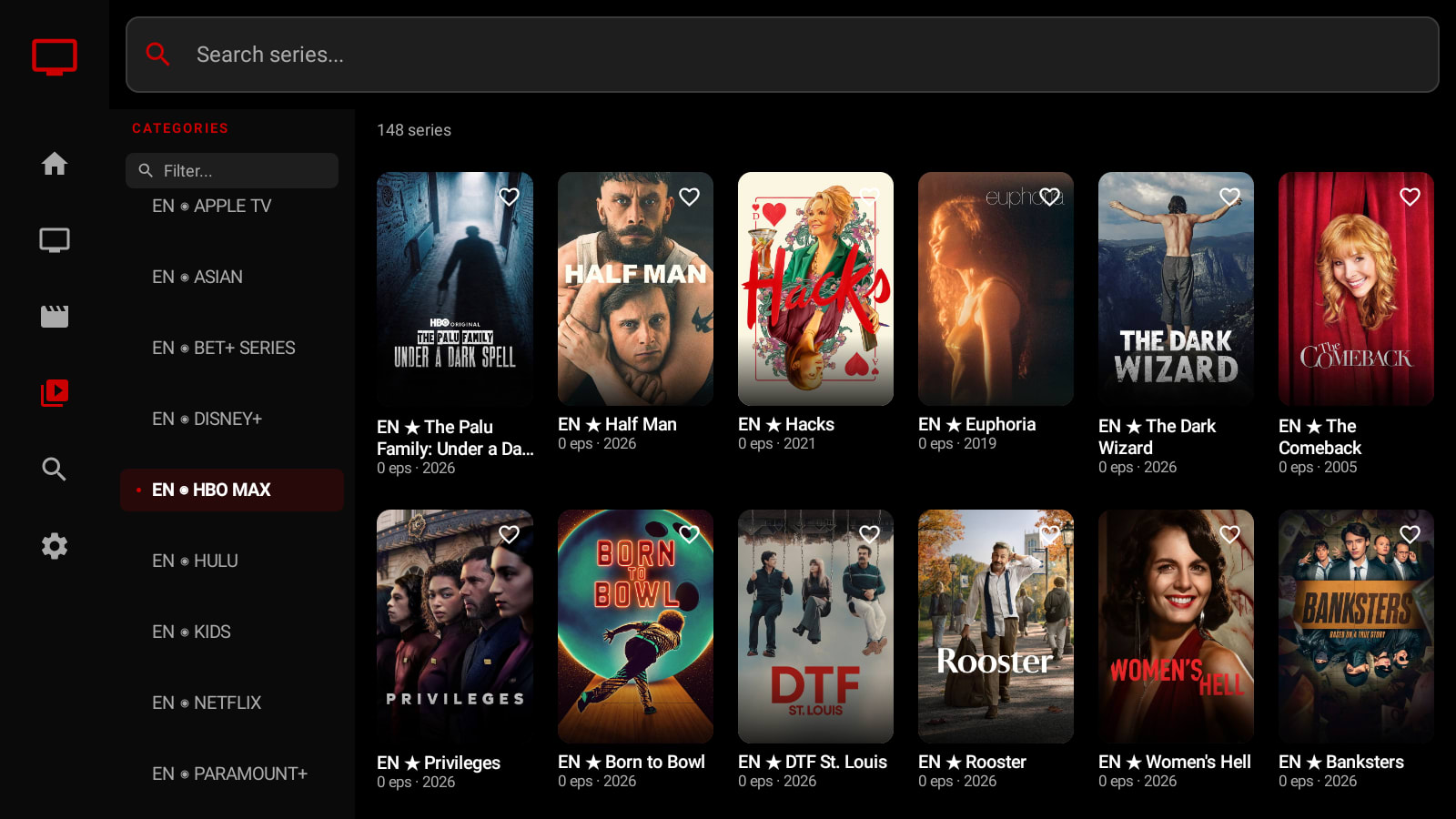 Series HBO Max