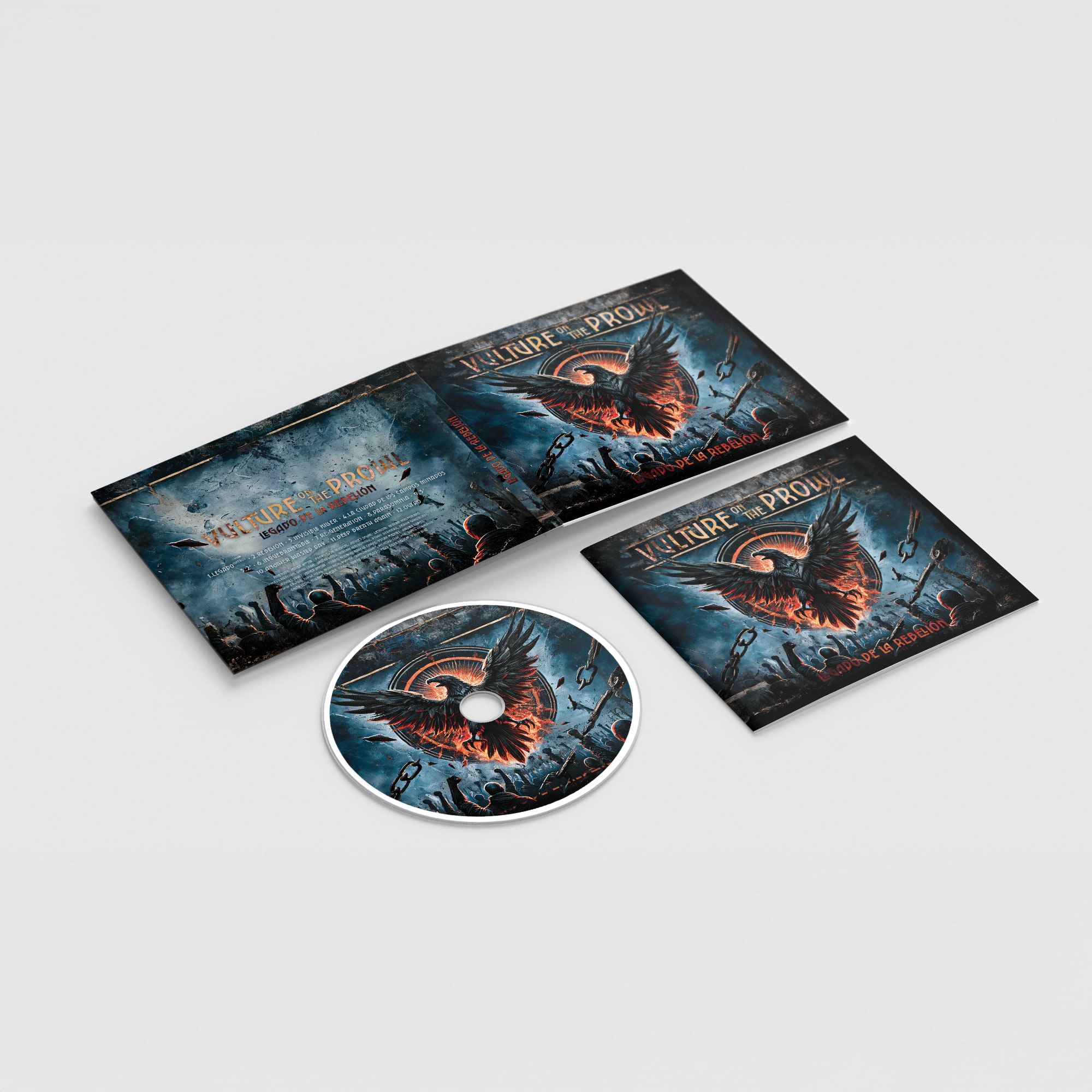 Legado de le Rebelión - CD Digipack view 3