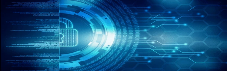 Abstract graphic representing windows dedicated server