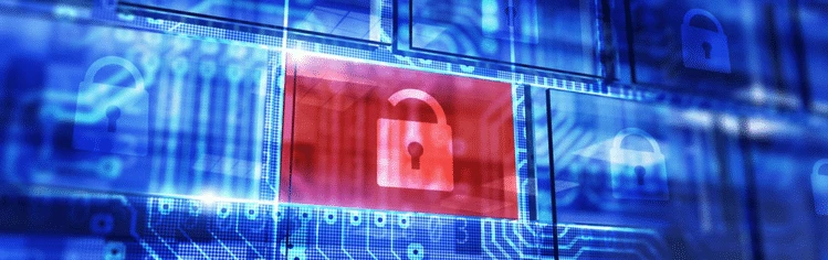 lock symbolizing safe data storage in a virtualized cloud