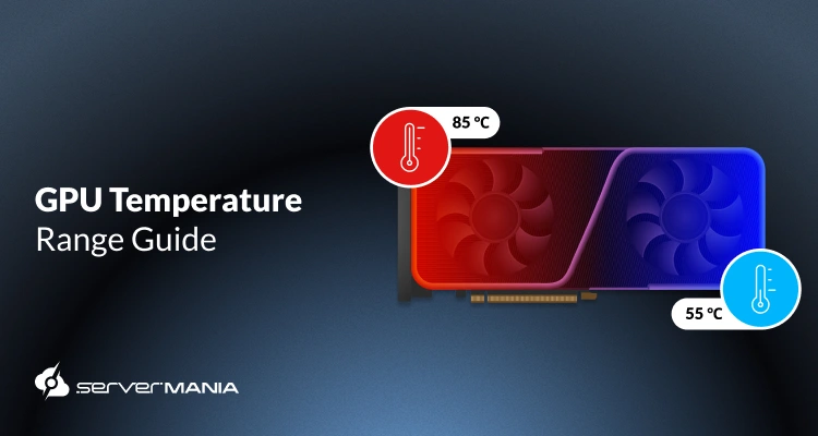 A featured image showing the optimal vs. dangerous GPU temperature range.