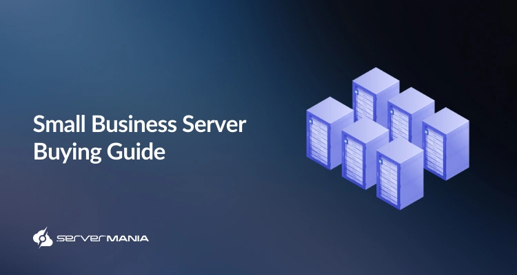 A featured image reading "Small Business Server Buying Guide"