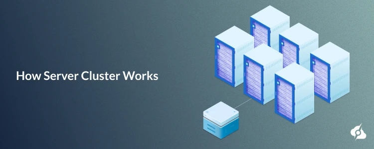A featured image showing a server cluster.