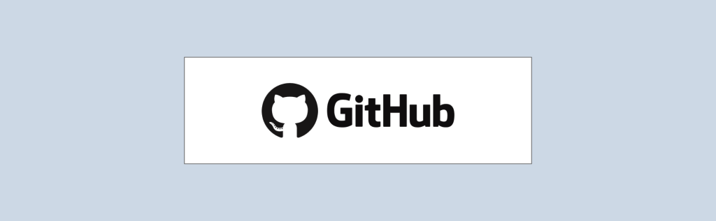 A decorative image showing the GitHub logo.