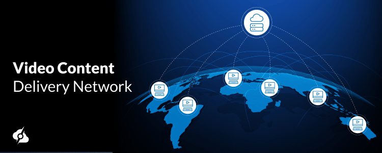 A decorative image showing unmetered bandwidth for content delivery and streaming.