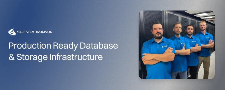 Production Ready Database & Storage Infrastructure