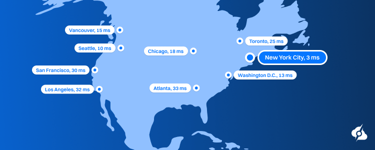 U.S. Data Center Latency
