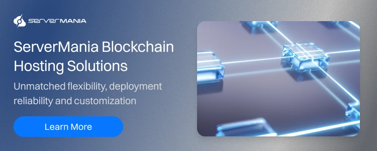 ServerMania Blockchain Server Hosting