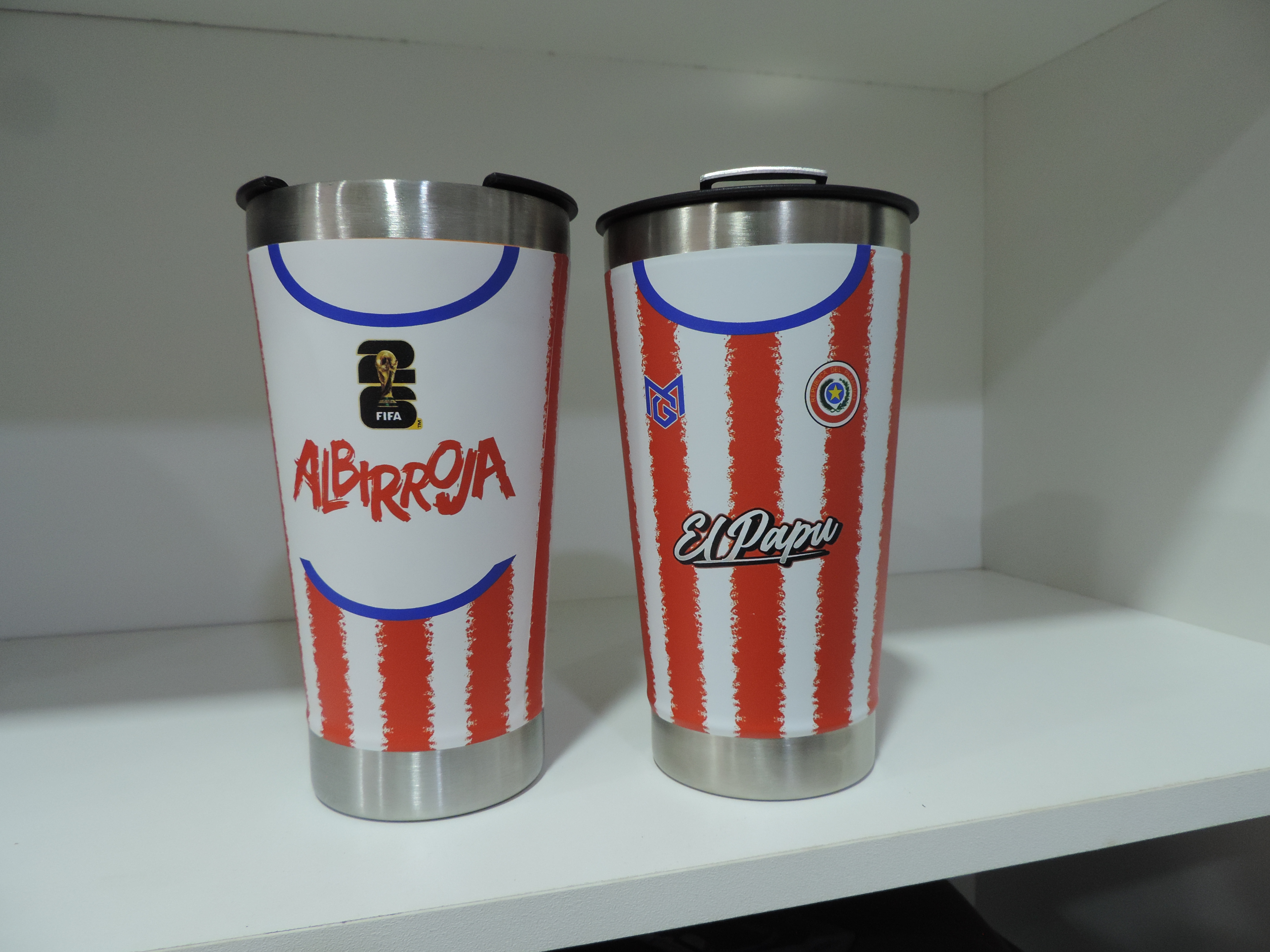 Vasos Térmicos Albirroja FIFA 26 (set x2)