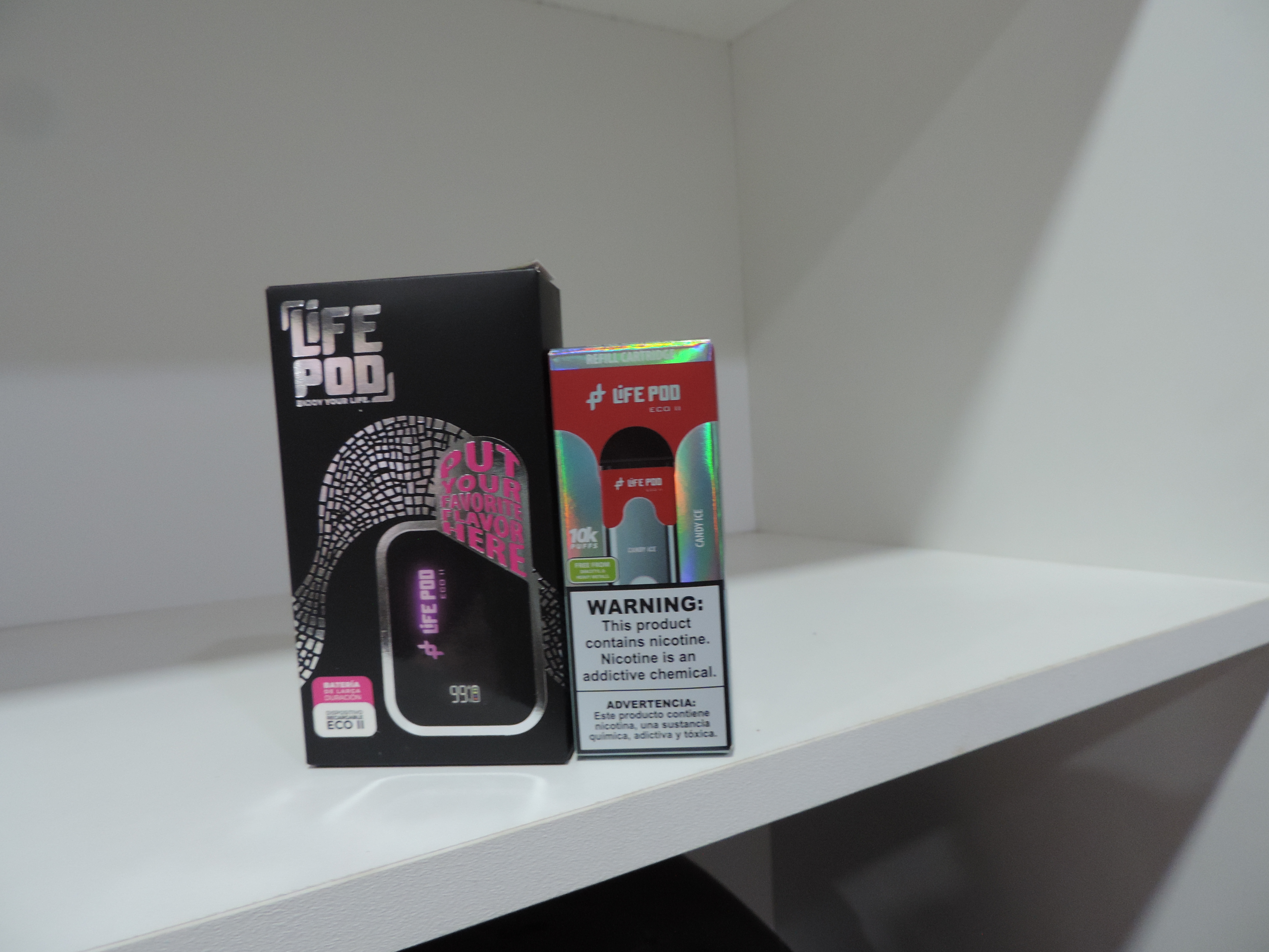 Vape Life Pod Eco II — Candy Ice 10.000 Puffs