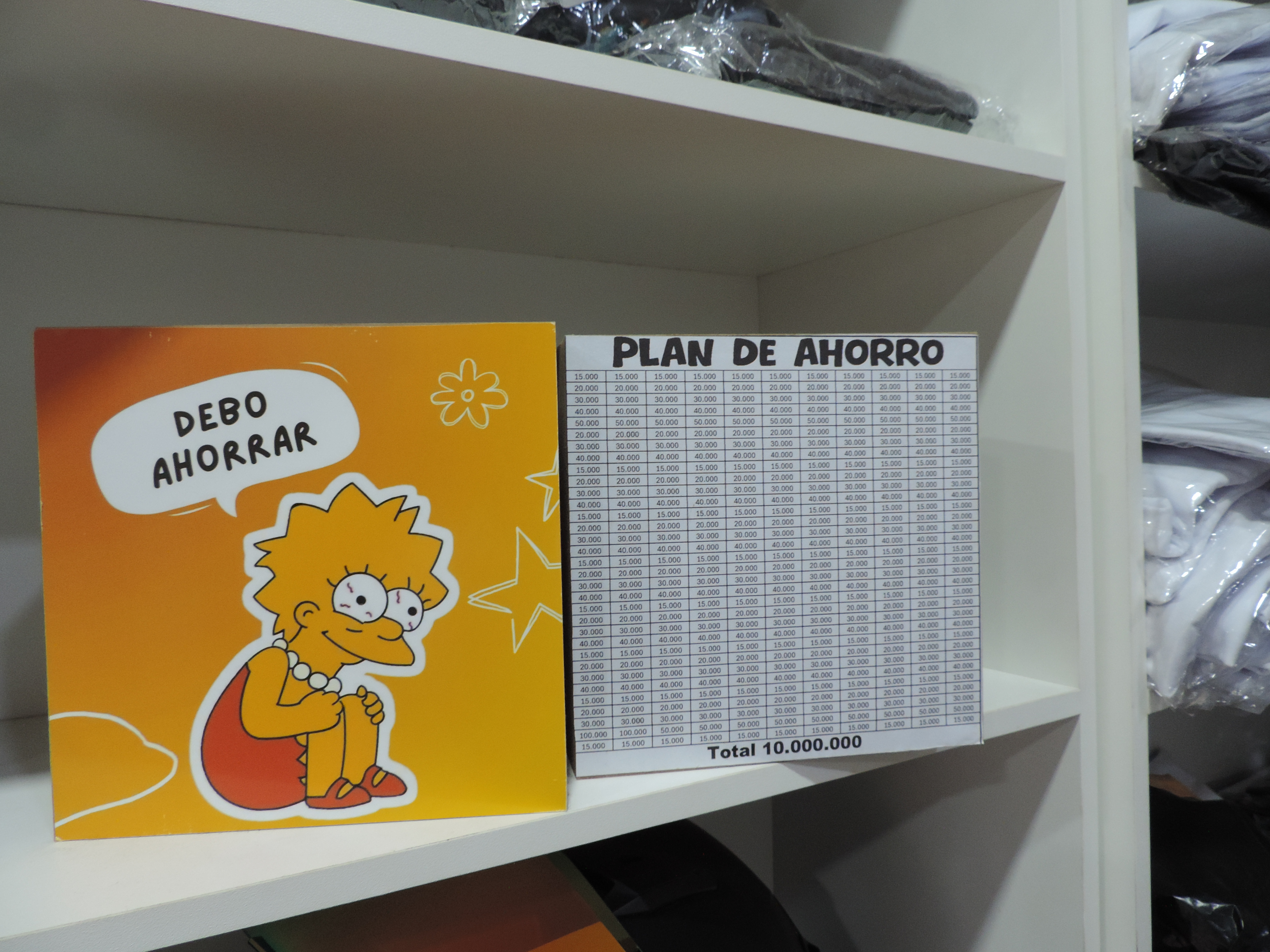 Cuadro Plan de Ahorro 10.000.000 — "Debo Ahorrar" (Lisa)