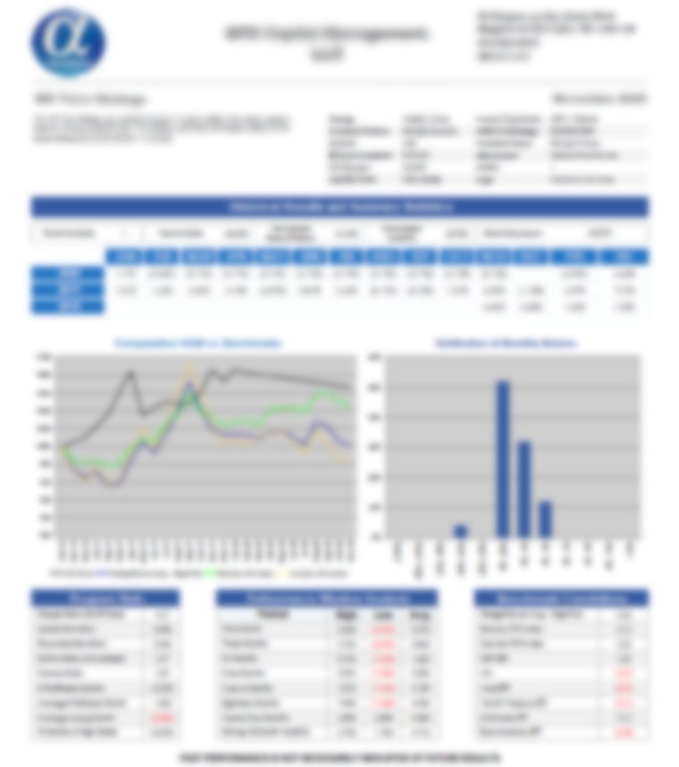 Zest SA North America Pairs Relative - AlphaMaven Tear Sheet