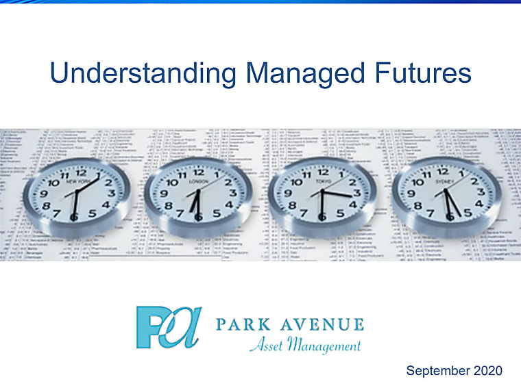 Understanding Managed Futures