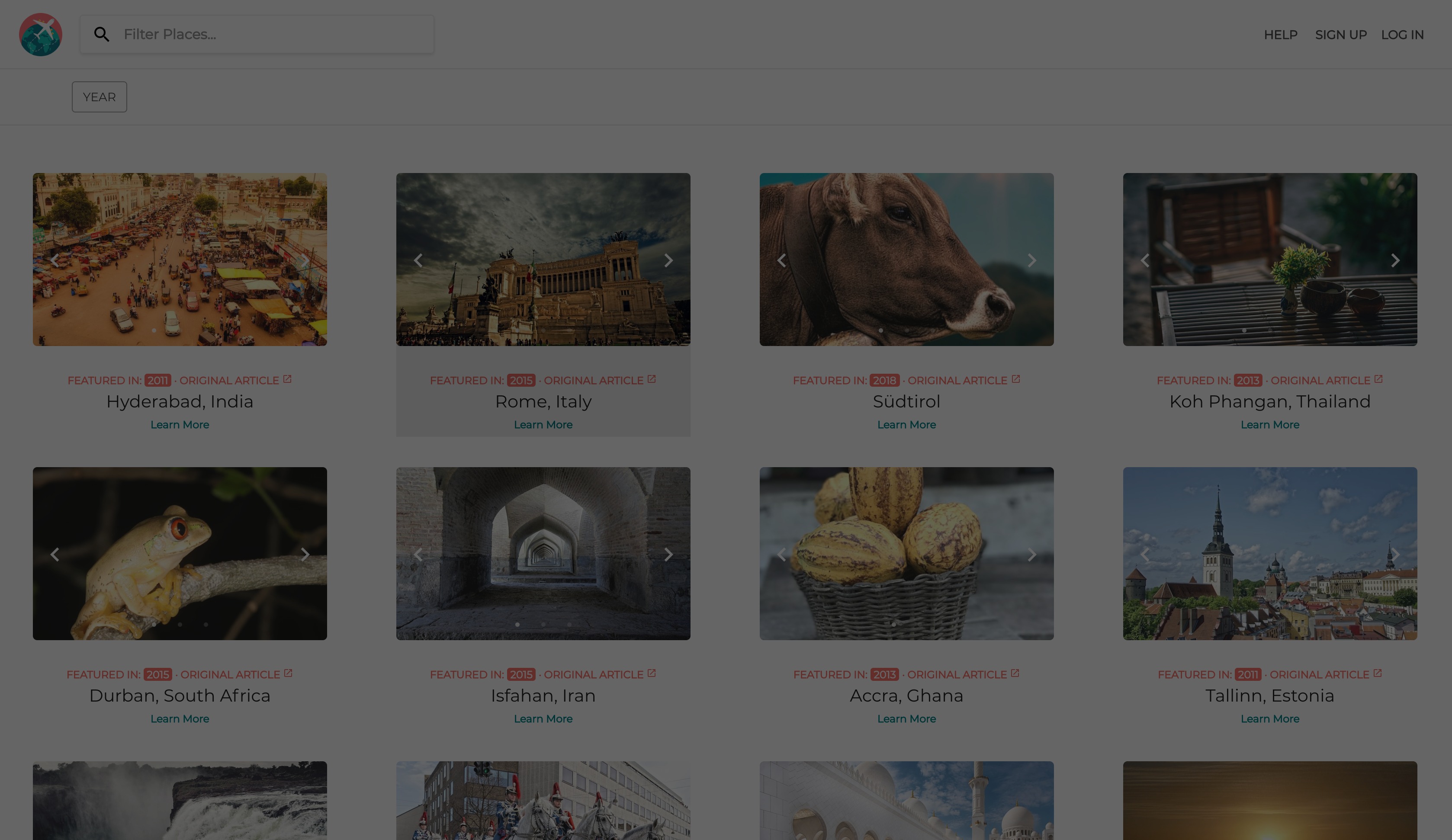 Wanderlust – NY Times Inspired Travel Destinations