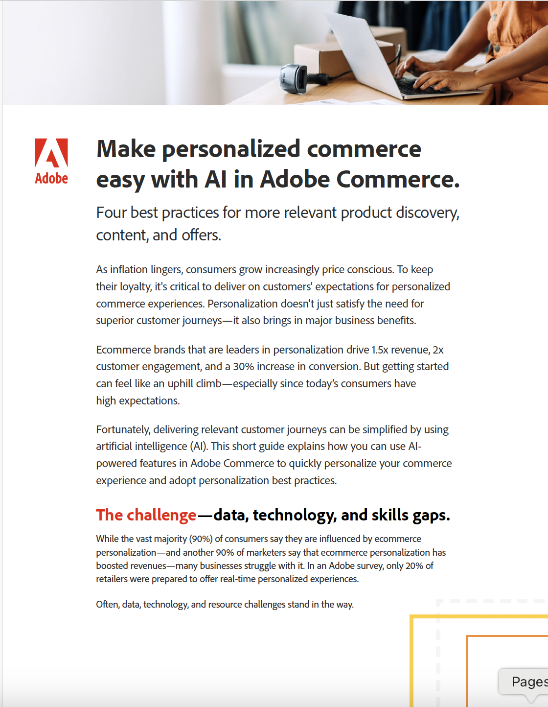 Make Personalized Commerce Easy with AI in Adobe Commerce