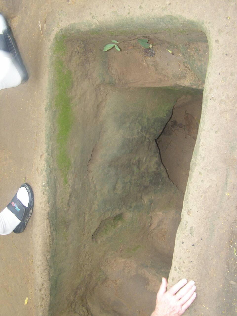 Cu Chi tunnel hatch