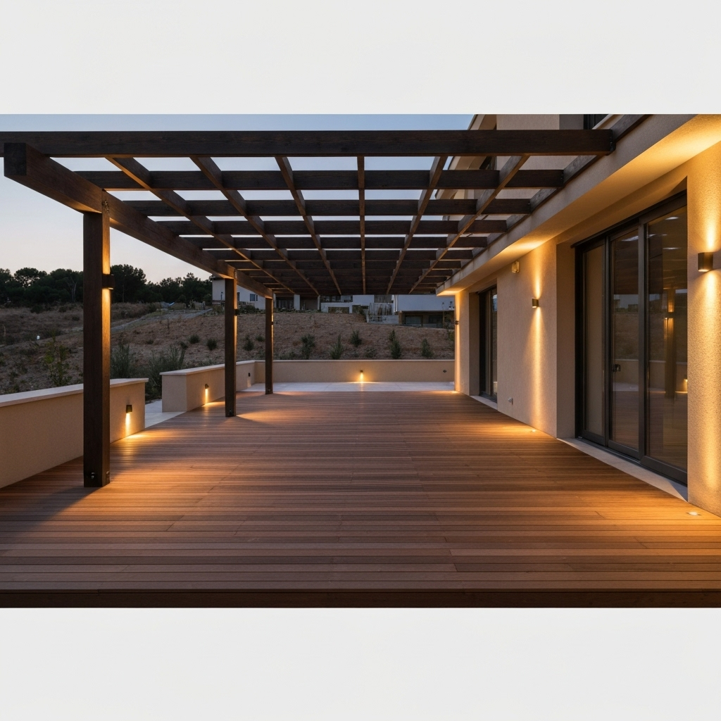 Pergola P120 design robuste