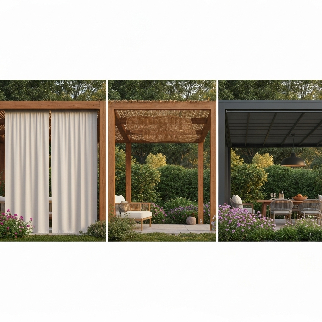 Comparatif d’accessoires : stores, canisses, rideaux