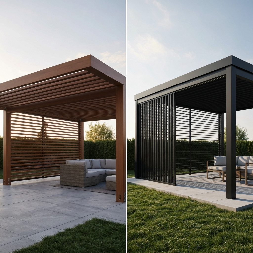 Avantages durables d'une pergola bioclimatique