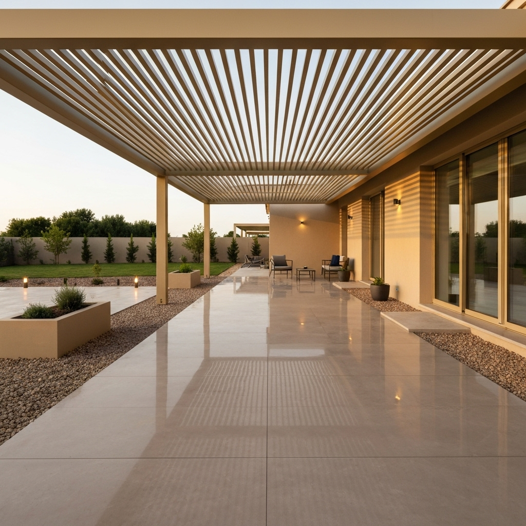 Pergola pour terrasse moderne : idées déco