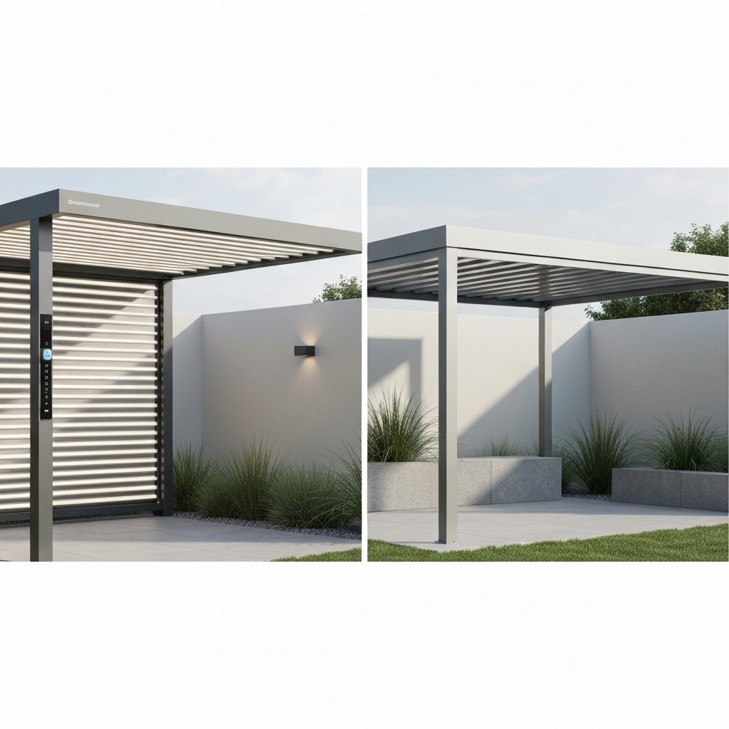 Options techniques et durabilité des pergolas