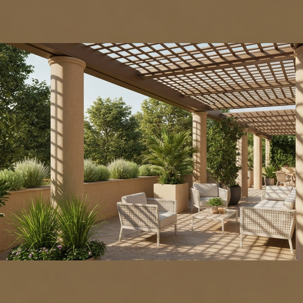 Fixation et pose d’une pergola alu