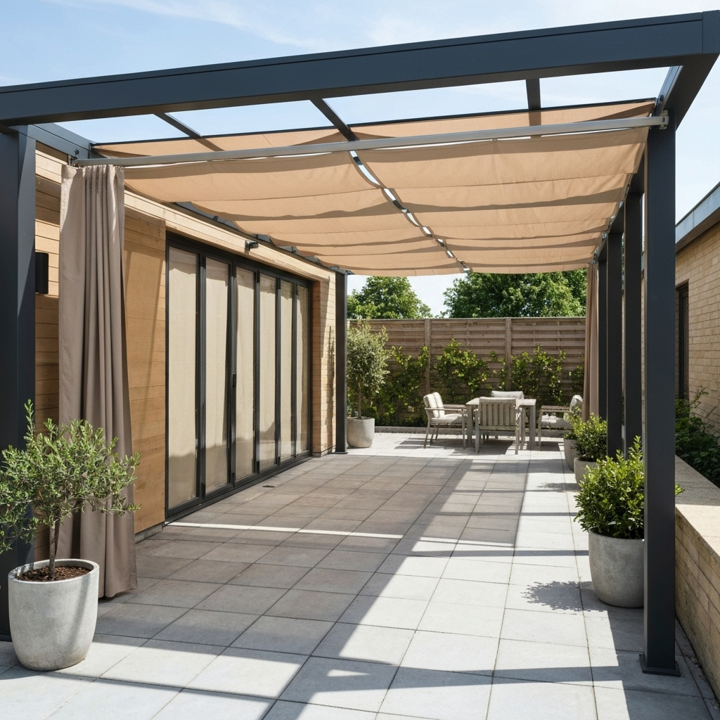 Stores et voiles d’ombrage pour pergola : comparatif