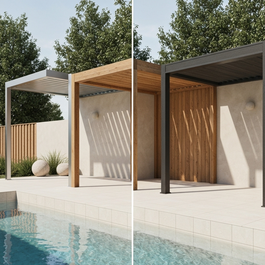 Choix de pergolas bioclimatiques pour piscine