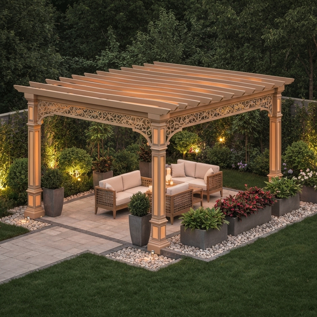 Accessoires indispensables pour profiter d’une pergola