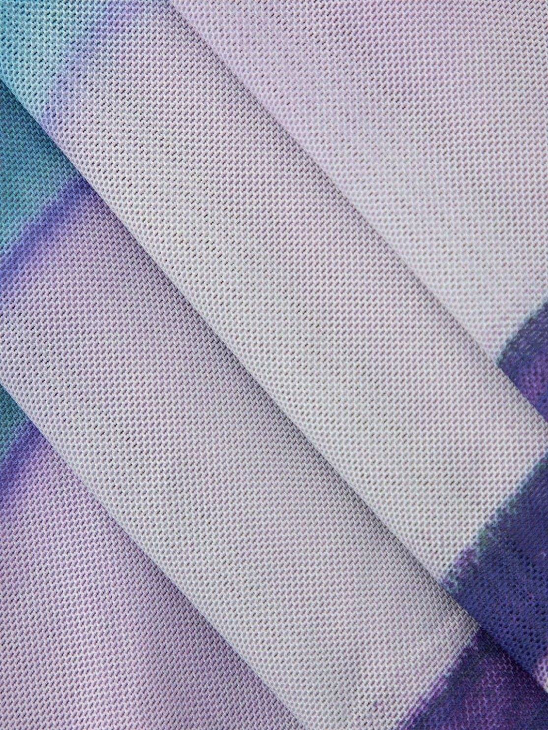 Elegant Tulle Printed Dress