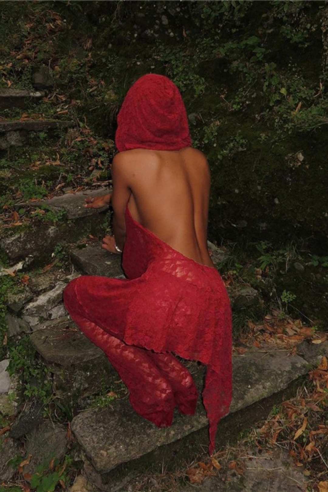Red Lace Sexy Piece