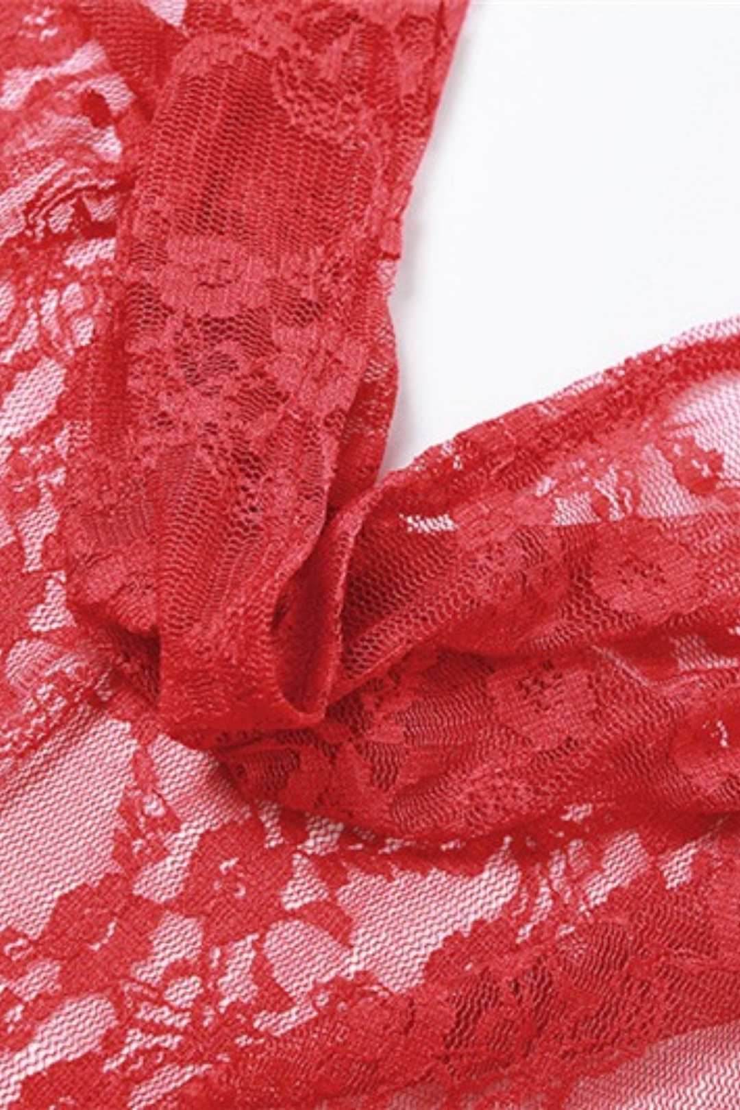 Red Lace Sexy Piece