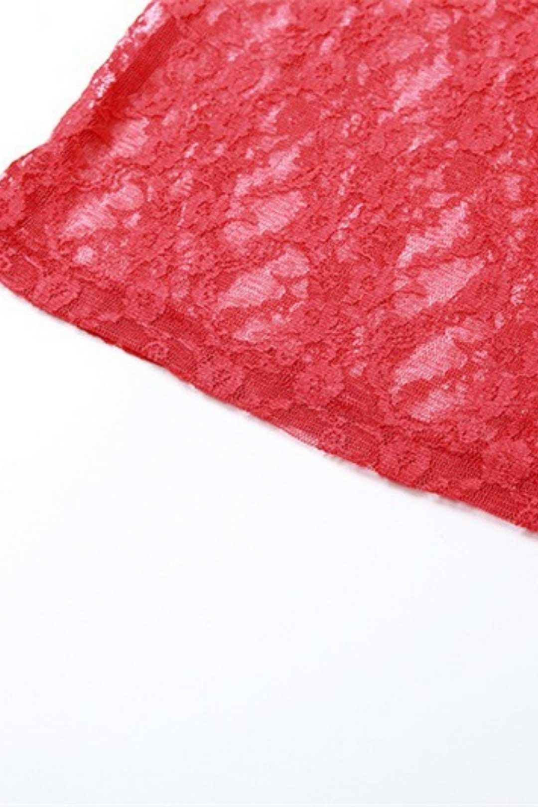 Red Lace Sexy Piece