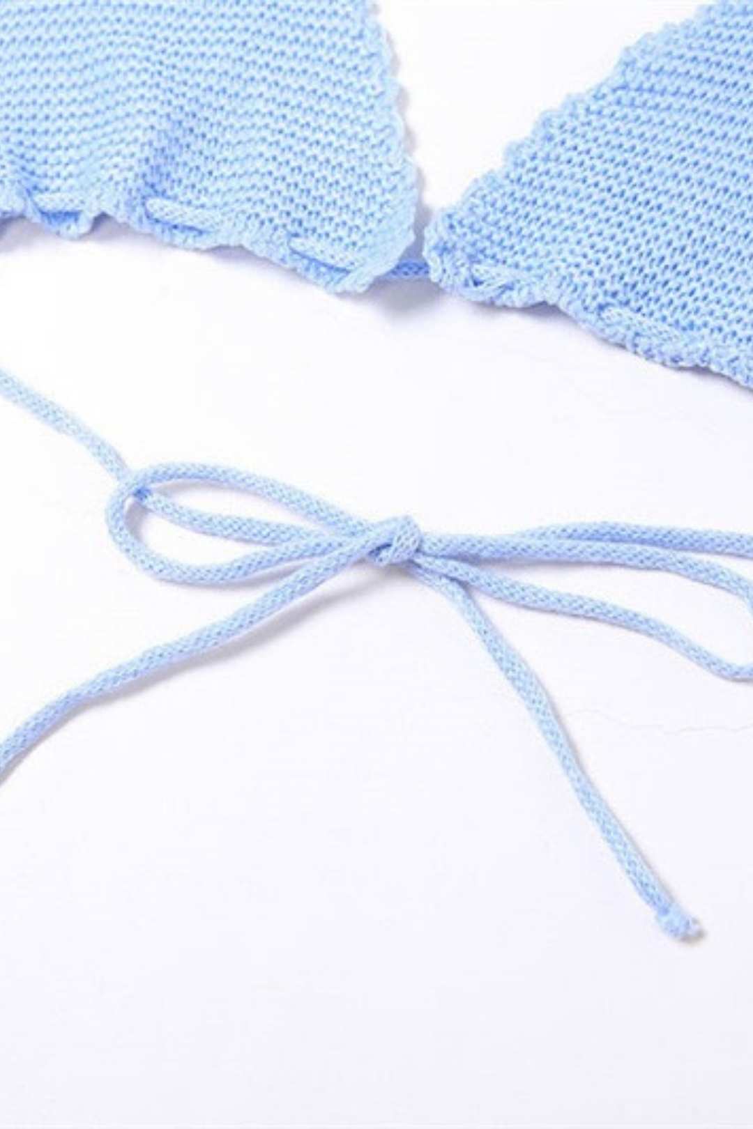 Knitted Halterneck Backless Vest Slim Hip-covering Skirt Suit