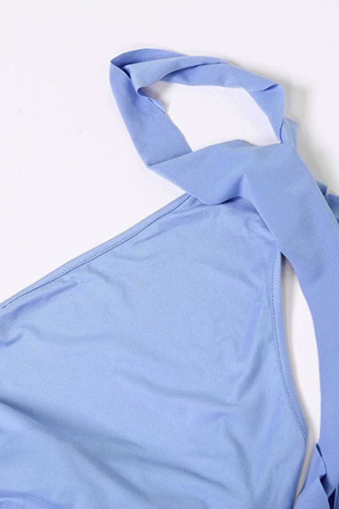 Sexy One-shoulder Halterneck Backless Slim-fitting Hip Dress