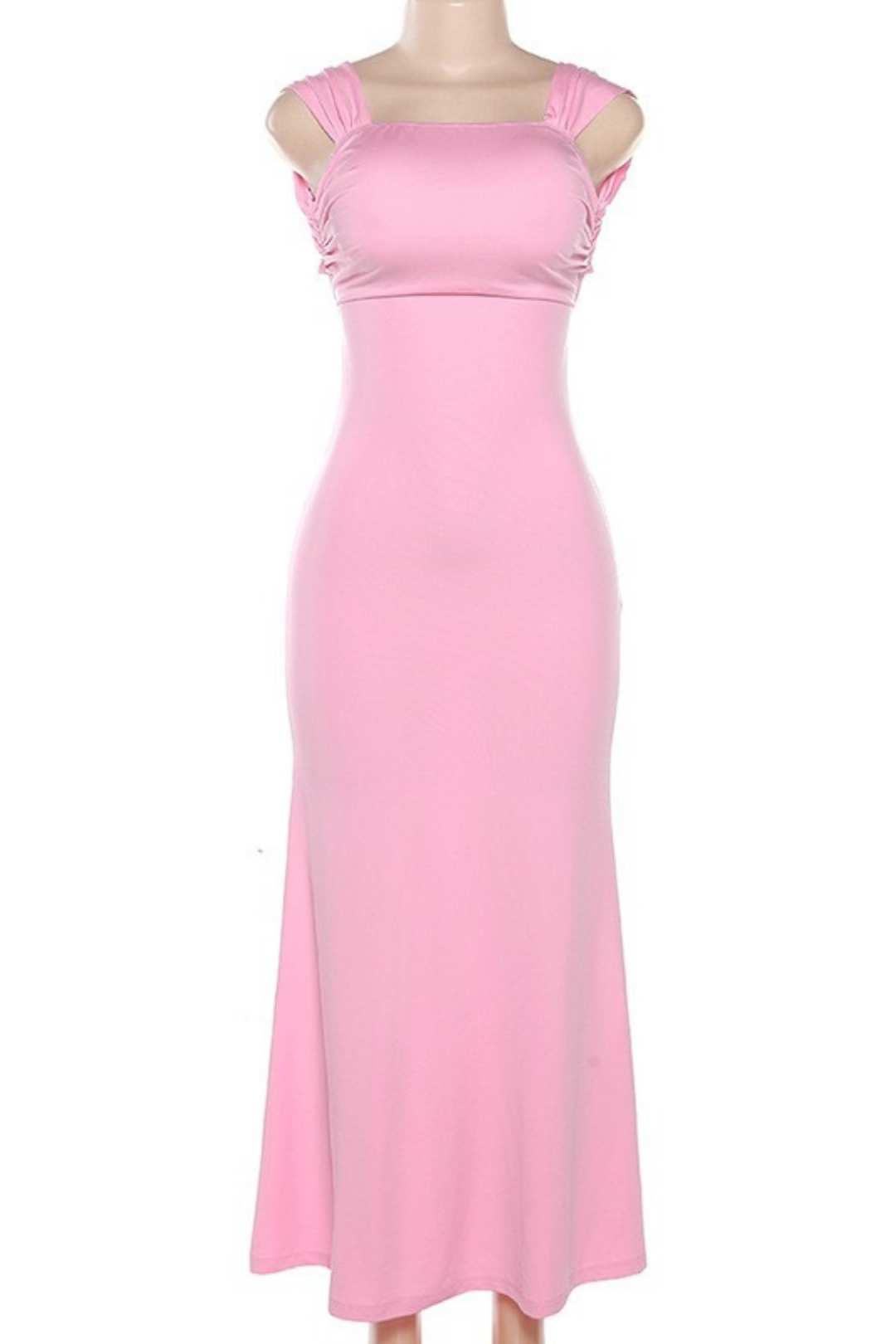 Strappy Sexy Backless Evening Dress