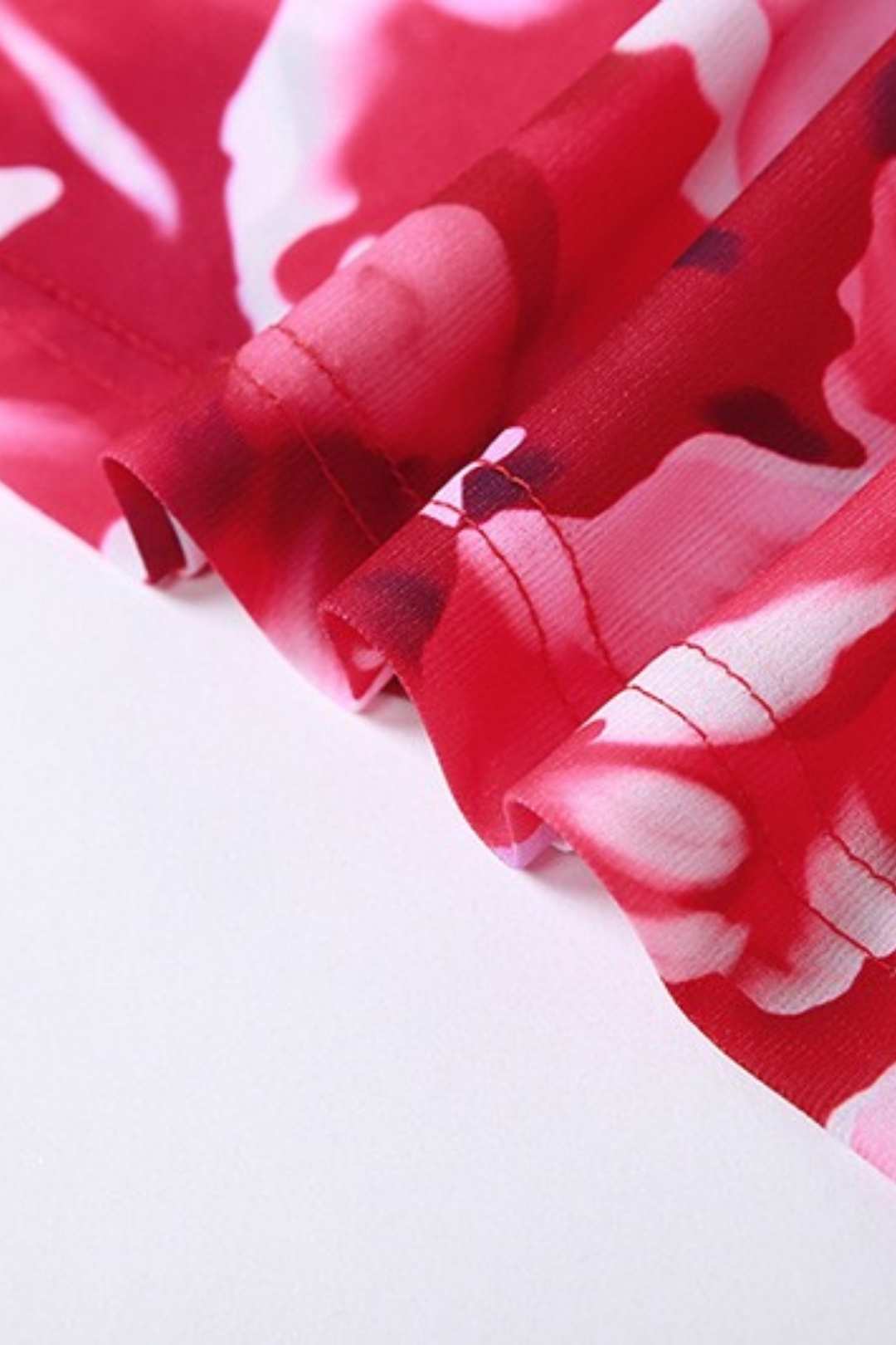 Sexy Chest-wrapped Vest Slim Hip-hugging Skirt Printed Suit