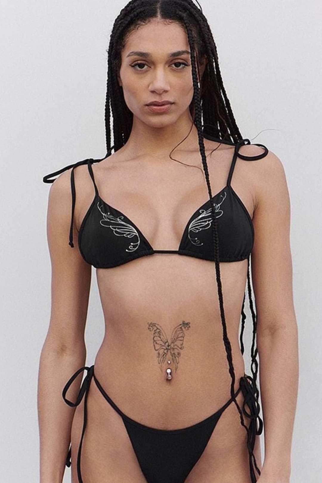 Strappy Vest Sexy Briefs Bikini Suit