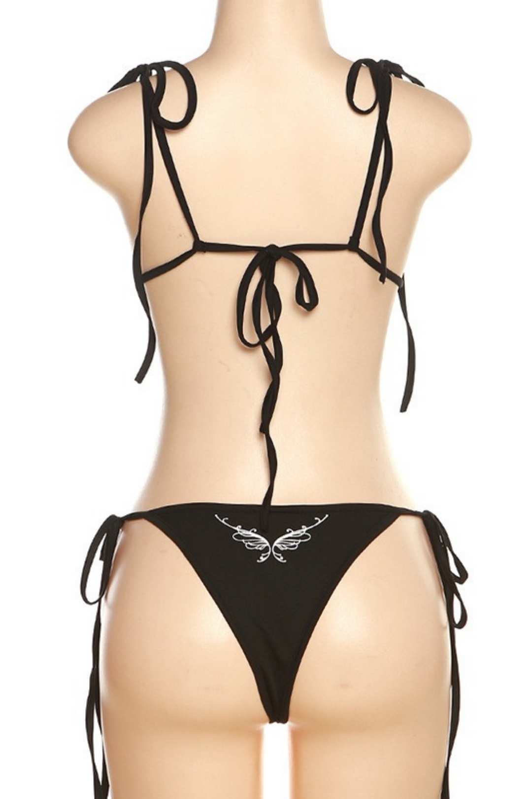 Strappy Vest Sexy Briefs Bikini Suit
