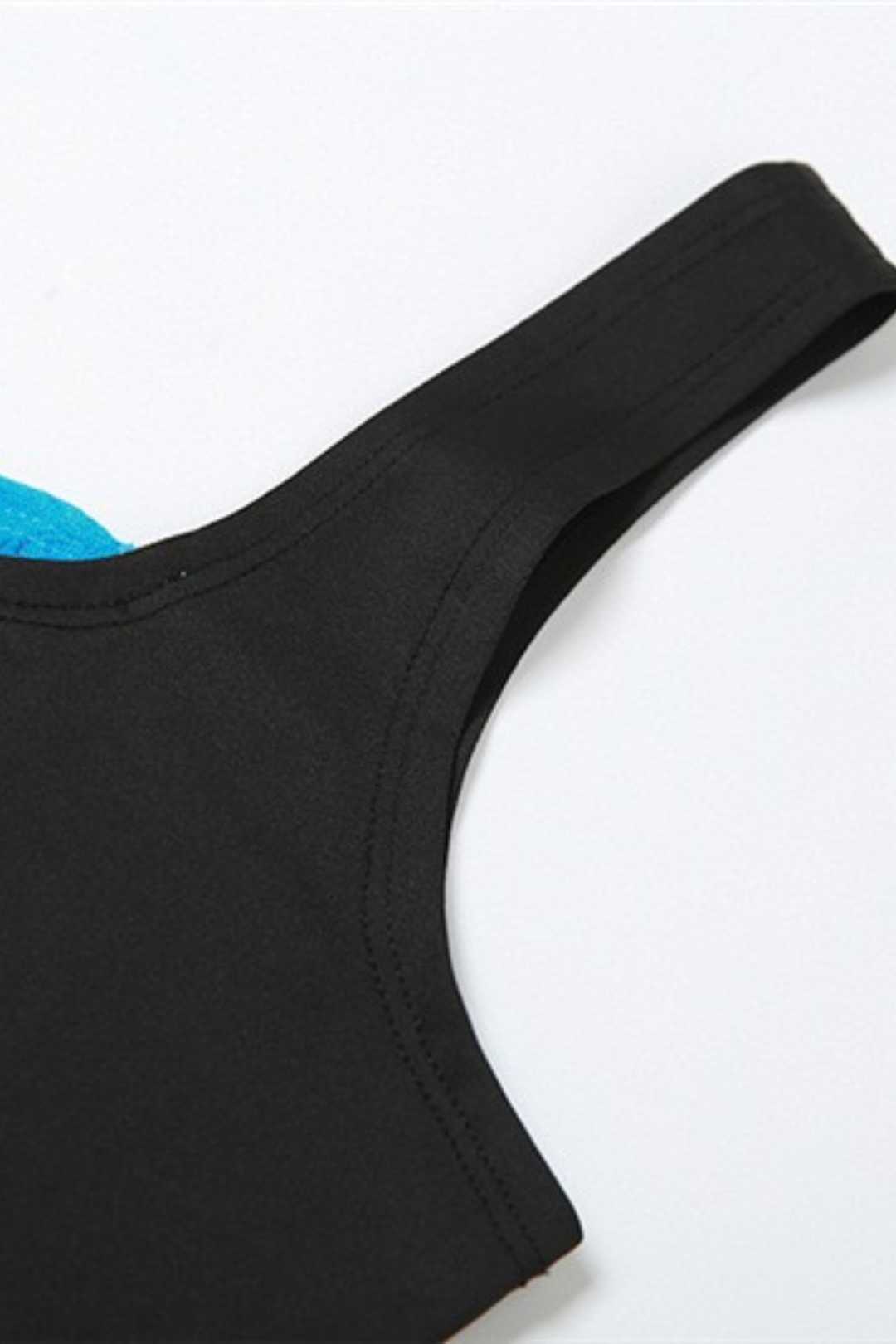 Summer Women's New Style Lace Splicing Camisole Vest Slim Slit Skirt Suit