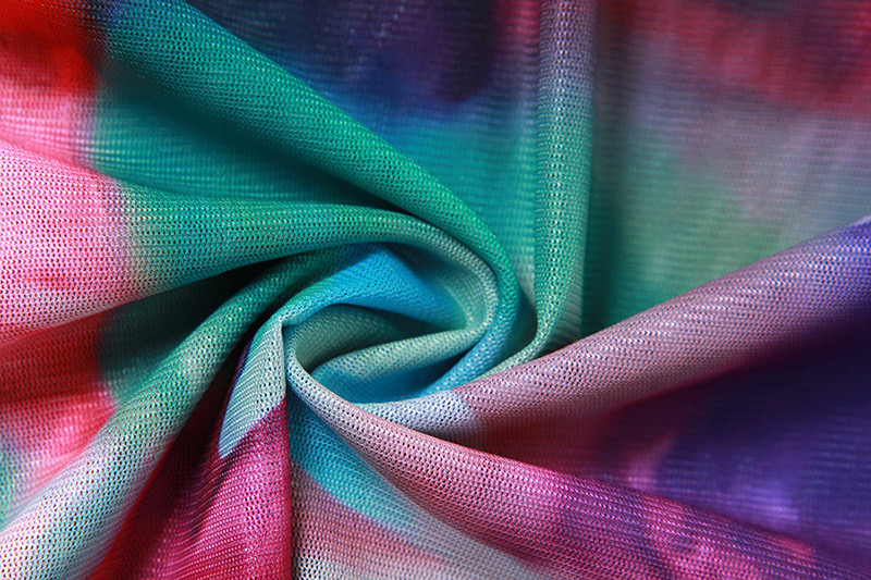 Suspenders Sexy Hollow Backless Printed Slim Fit Hip-hugging Dress