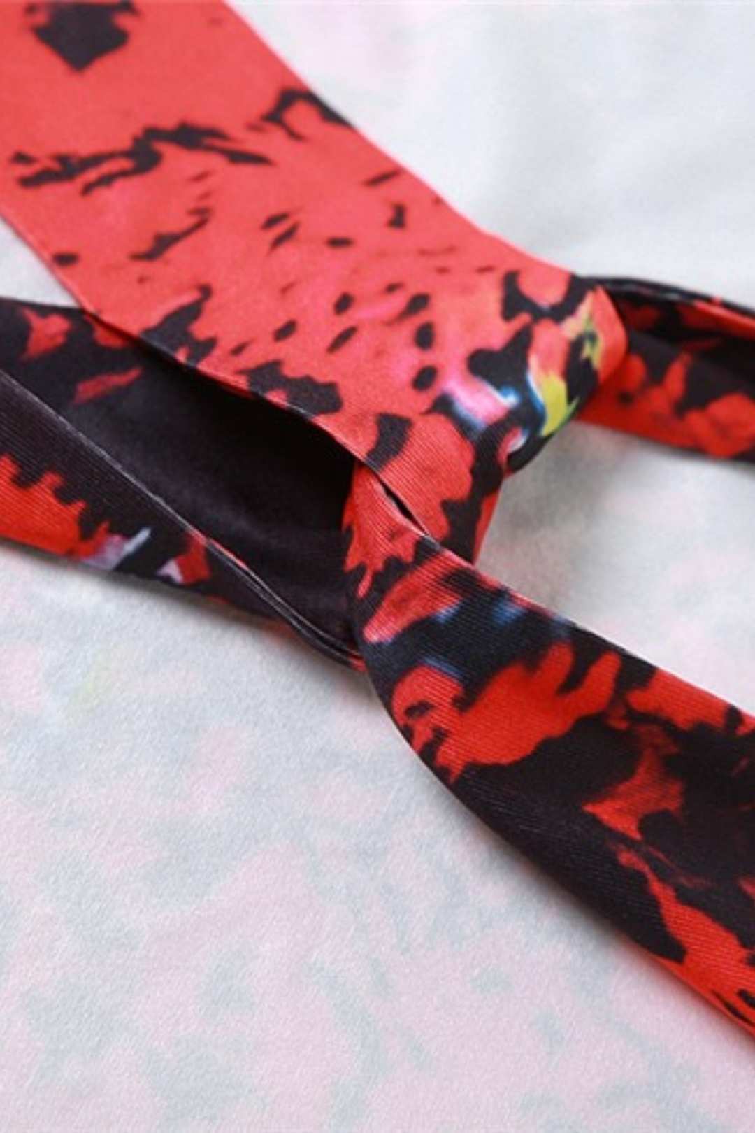 Print Sexy Hollow Slim Hip Hip Dress