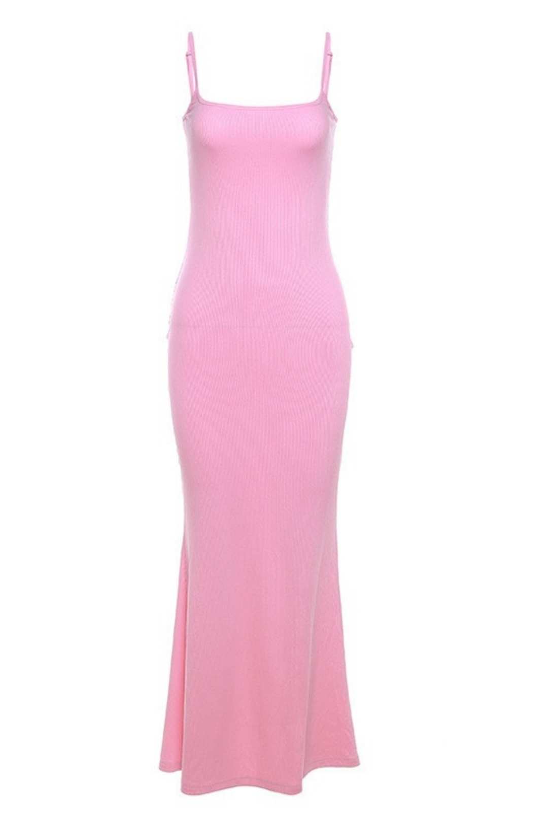 Sexy Backless Fashion Suspender One-line Collar Slim Hip Wrap Dress