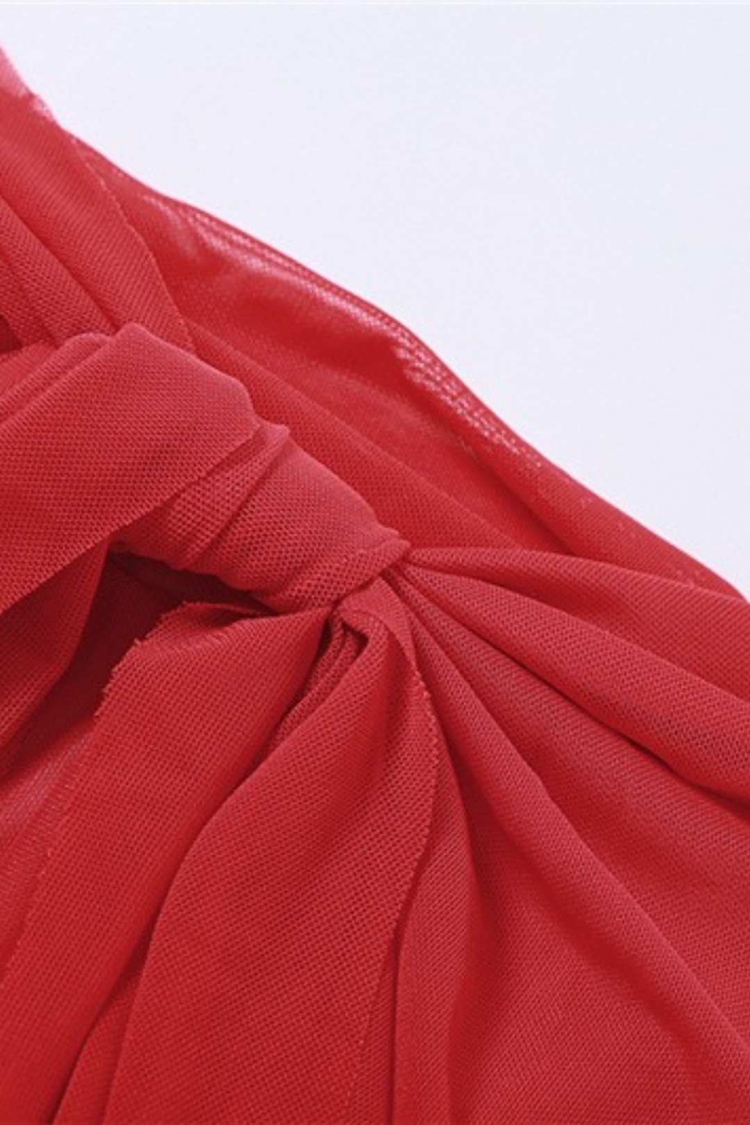 Printed One-line Collar Slim T-shirt Mesh Skirt Casual Suit