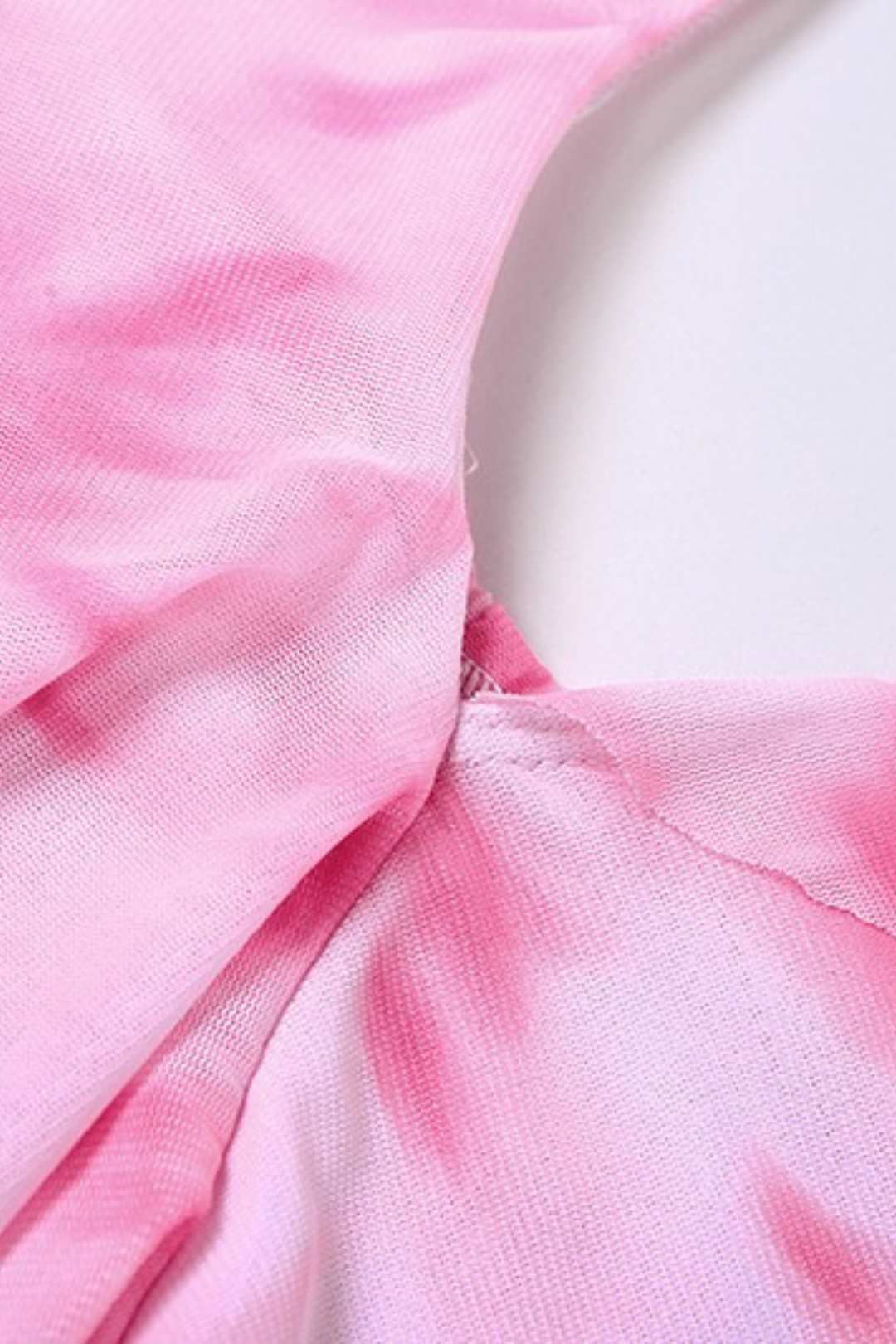 Halterneck Low-cut Backless Printed Fungus Slim Vest