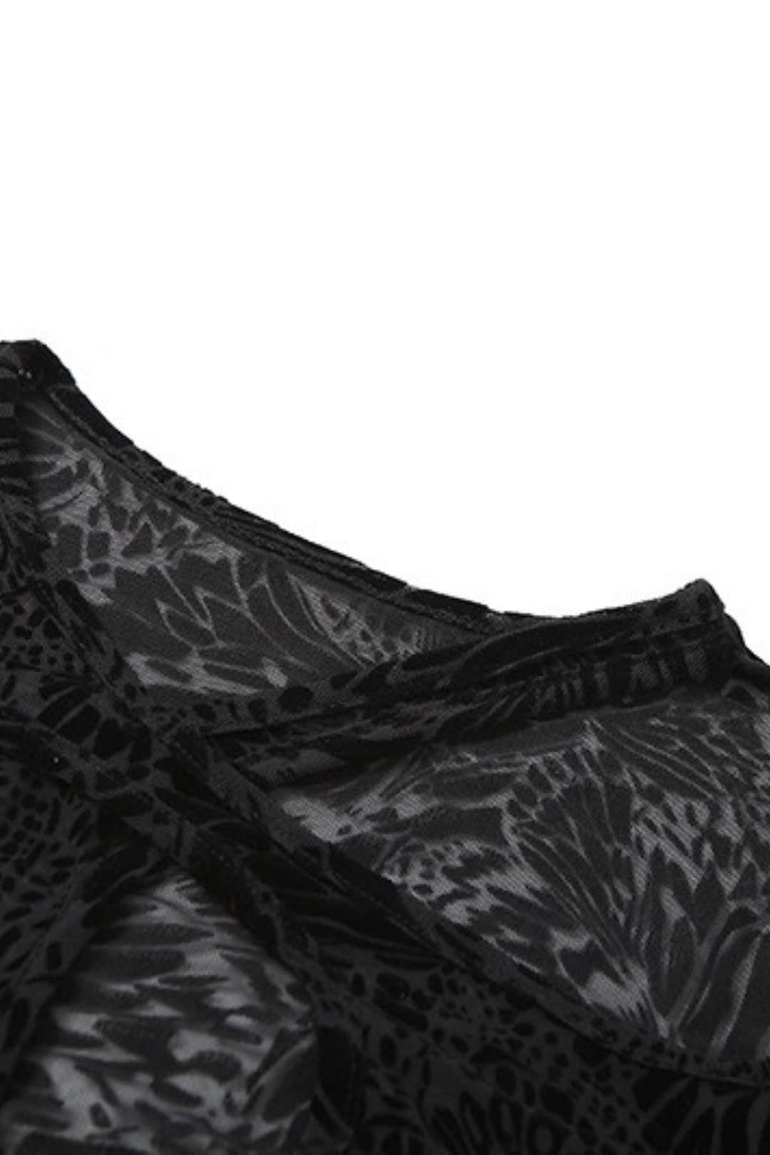 Regular Long-sleeved T-shirt Slim Fit Hollow Design Trousers Suit