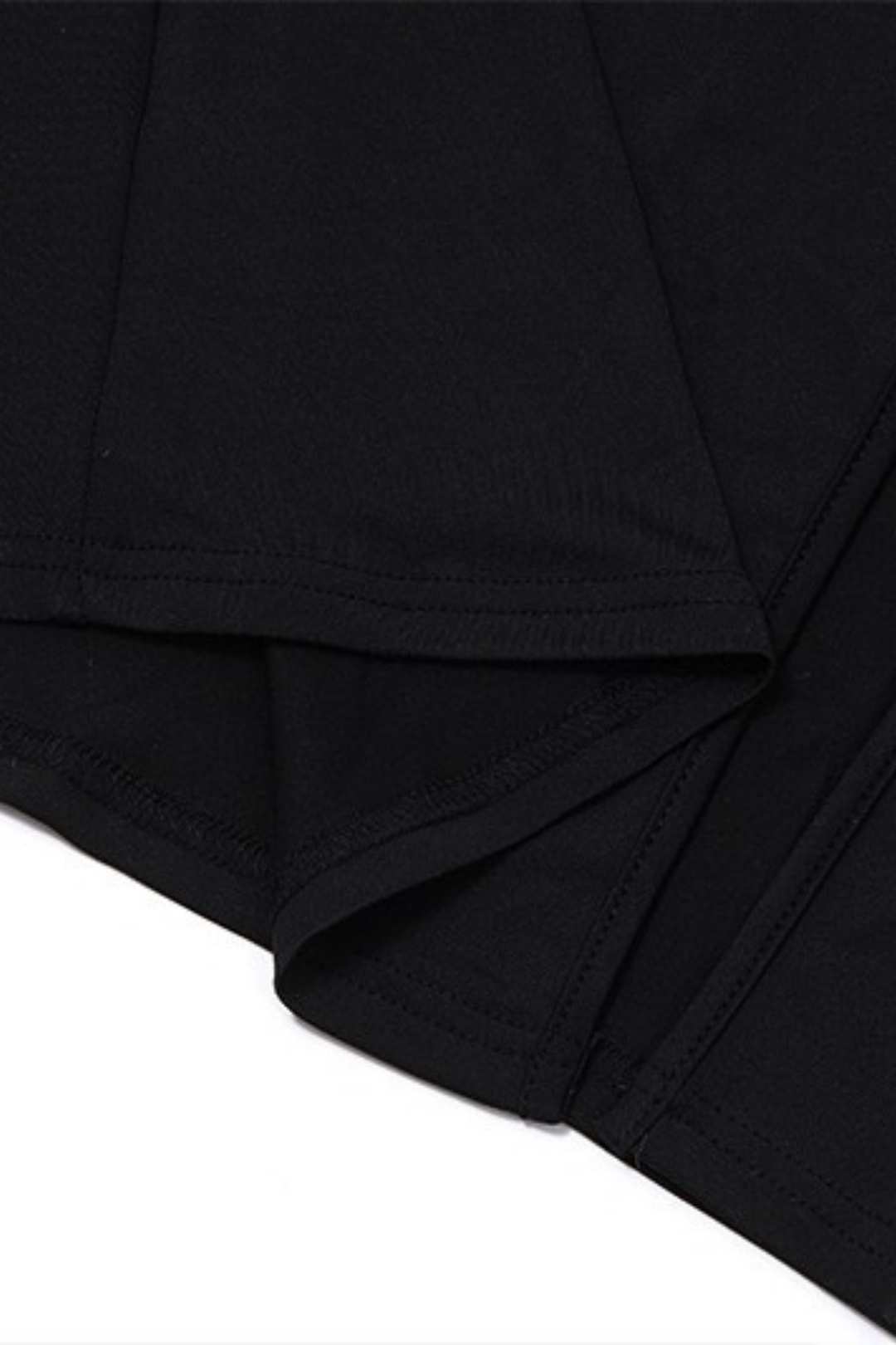 One-shoulder Furry Tube Top Slit