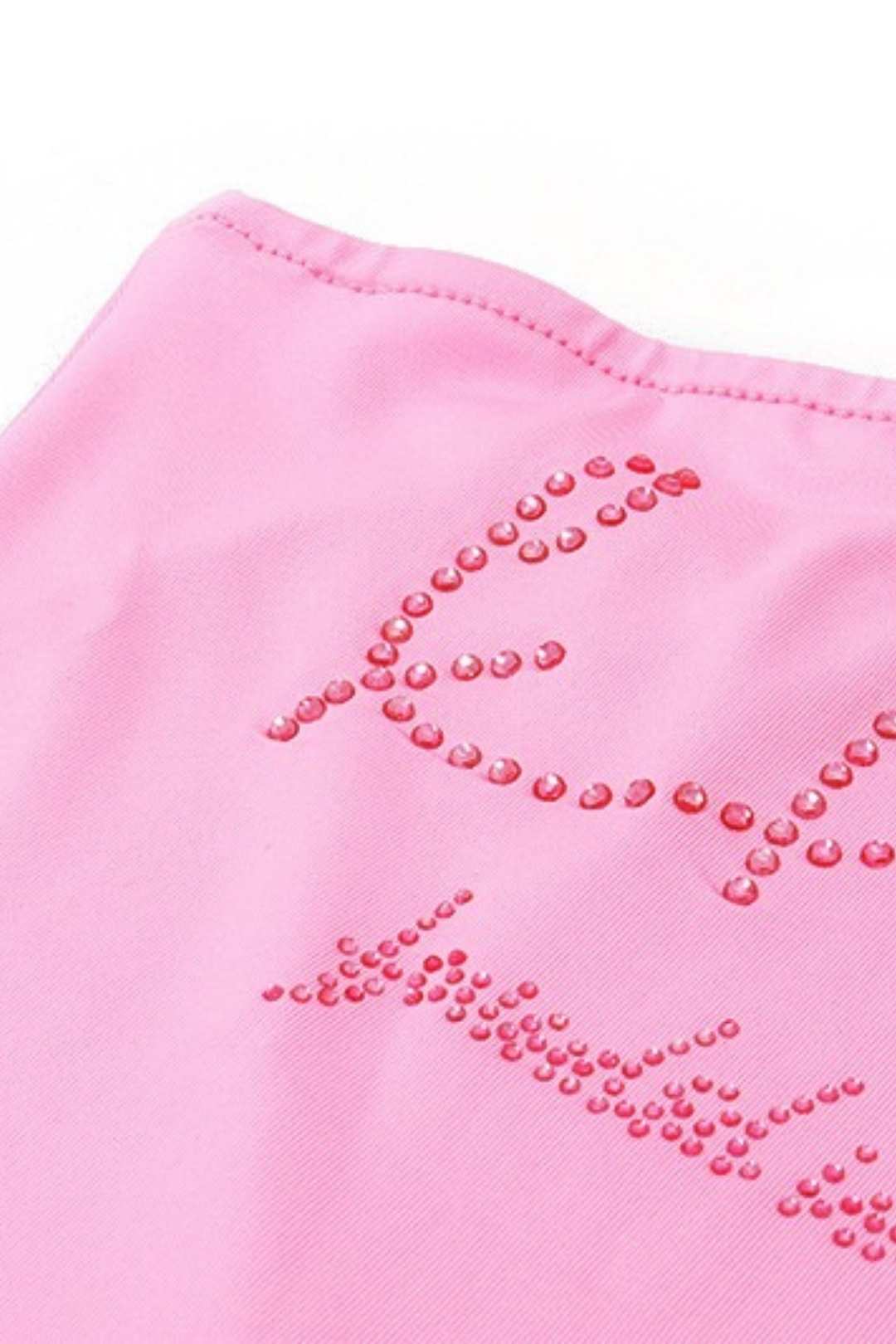 One-shoulder Tube Top Pure Desire Ruffled Cake Skirt